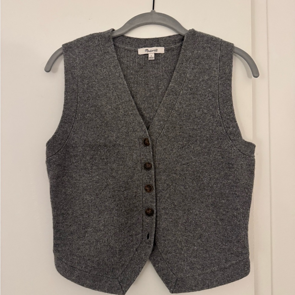 Madewell Charcoal Knit Sweater